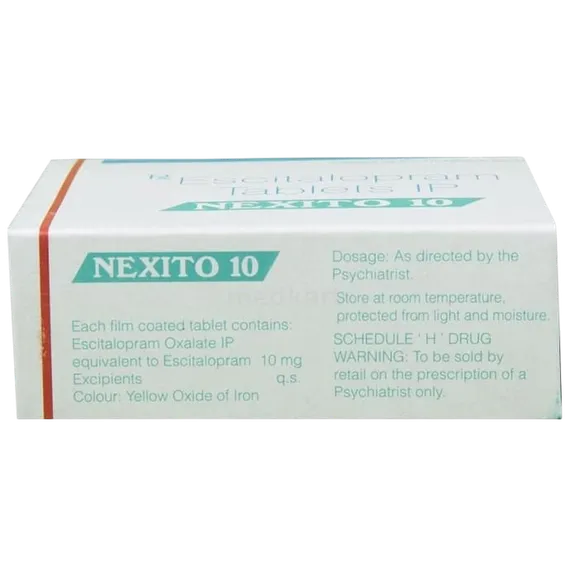 nexito 10mg tablet 10's